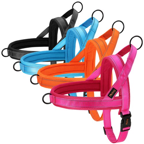 Reflective nylon dog harness - nylon,