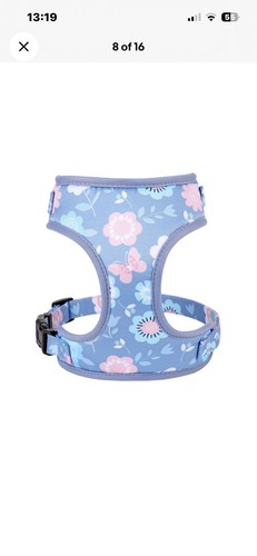 Floral pet dog harness - dog,