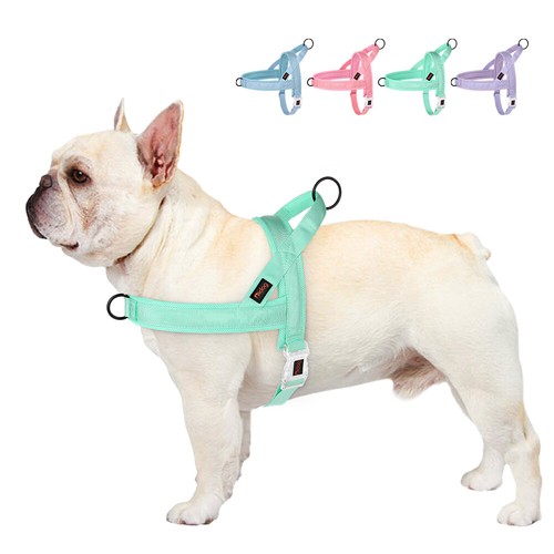 Pull dog harness adjustable - harness,