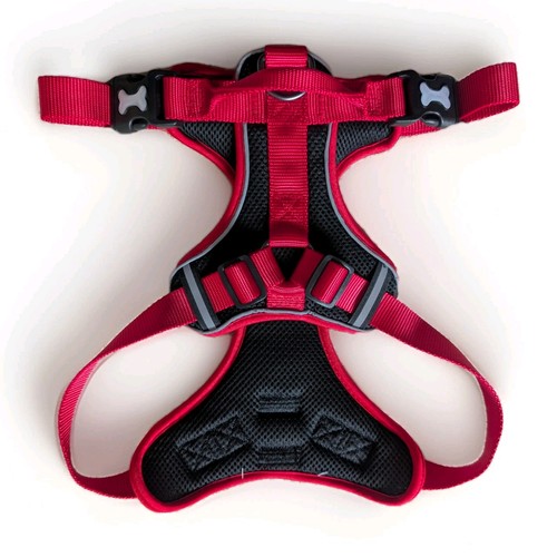 Pets home black padded dog - at,